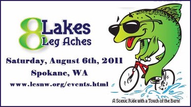 8 Lakes Leg Aches Bike Ride