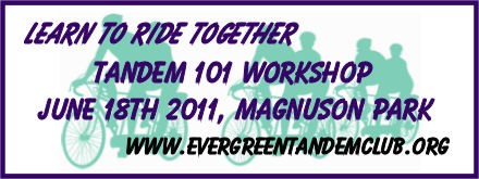 Tandem 101 Workshop - Magnuson Park.