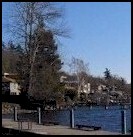 Kirkland Waterfront onto Lake Washington.