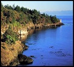 San Juan Island's Lime Kiln Point - Famous for Whale Watching.