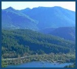 View of Rattlesnake Lake near North Bend, WA.