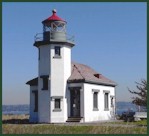 Robinson Lighthouse, Maury Island - Vashon Island.